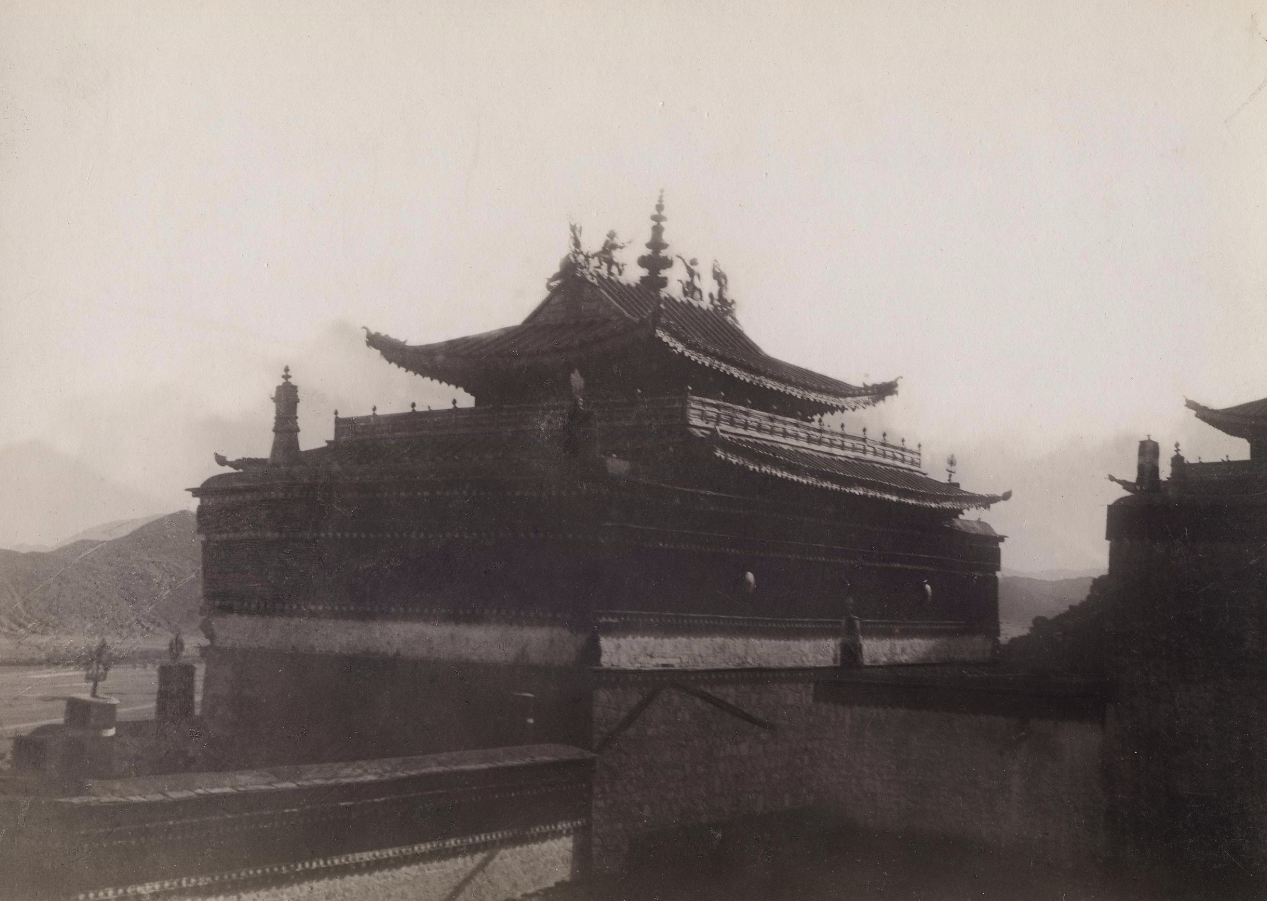 Tashi Lhunpo Klosteret i Shigatse, år 1904